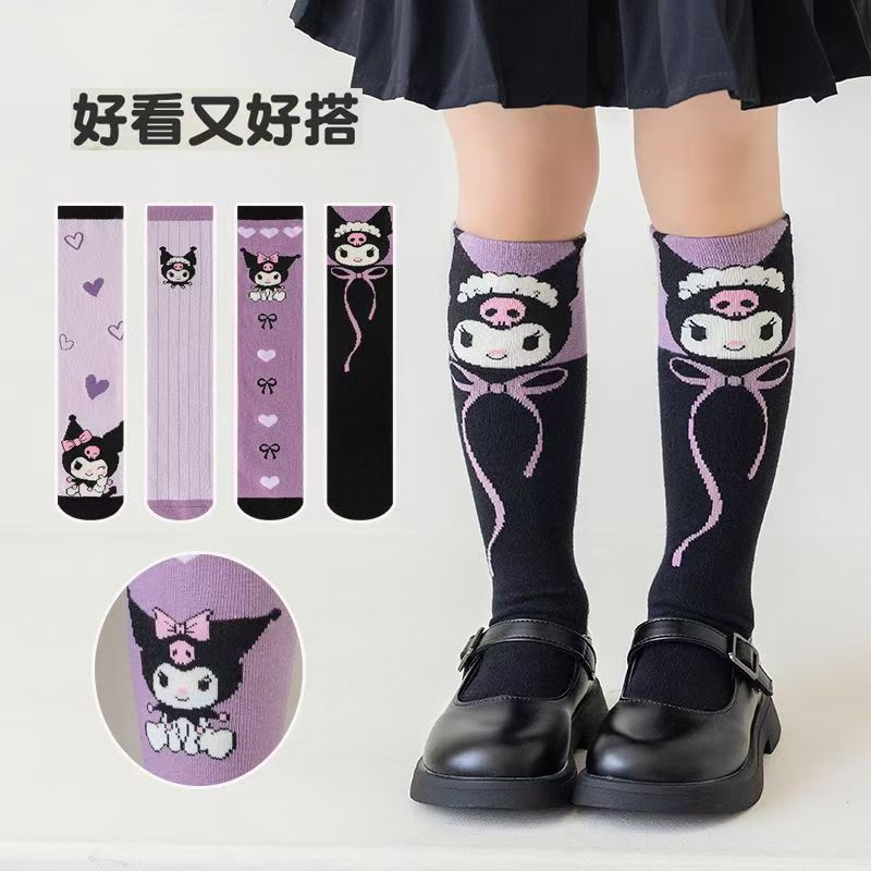 💜 Охидын хайртай KUROMI оймс 4 хос