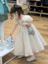 👗 Хүүхдийн даашинз - Цоохор хээтэй гоёмсог загвар